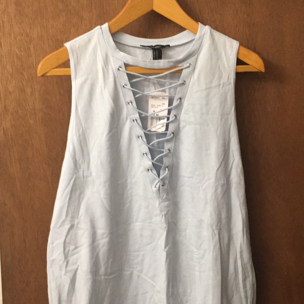 Forever 21 dress with crisscross front